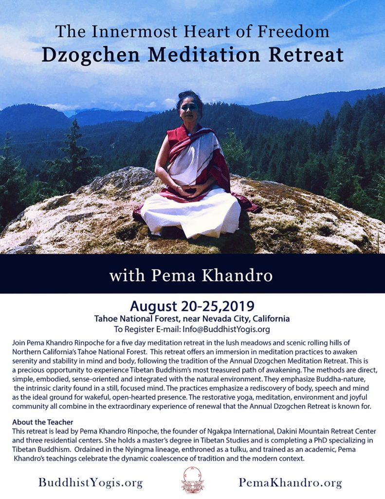 Annual Dzogchen Meditation Retreat Buddhist Yogis News